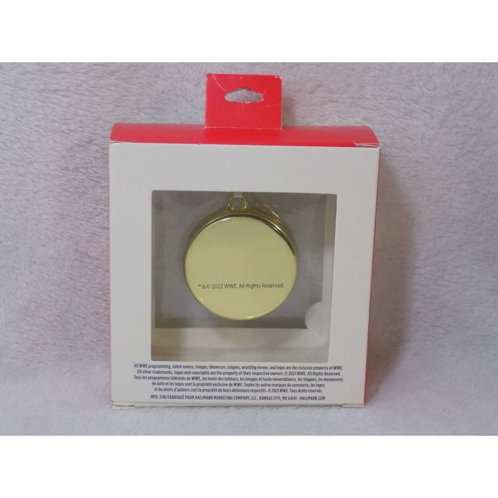 Hallmark Ornament Christmas tree WWE Championship world wrestling Premium - Picture 2 of 3